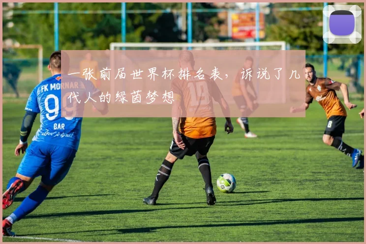 一张前届世界杯排名表，诉说了几代人的绿茵梦想